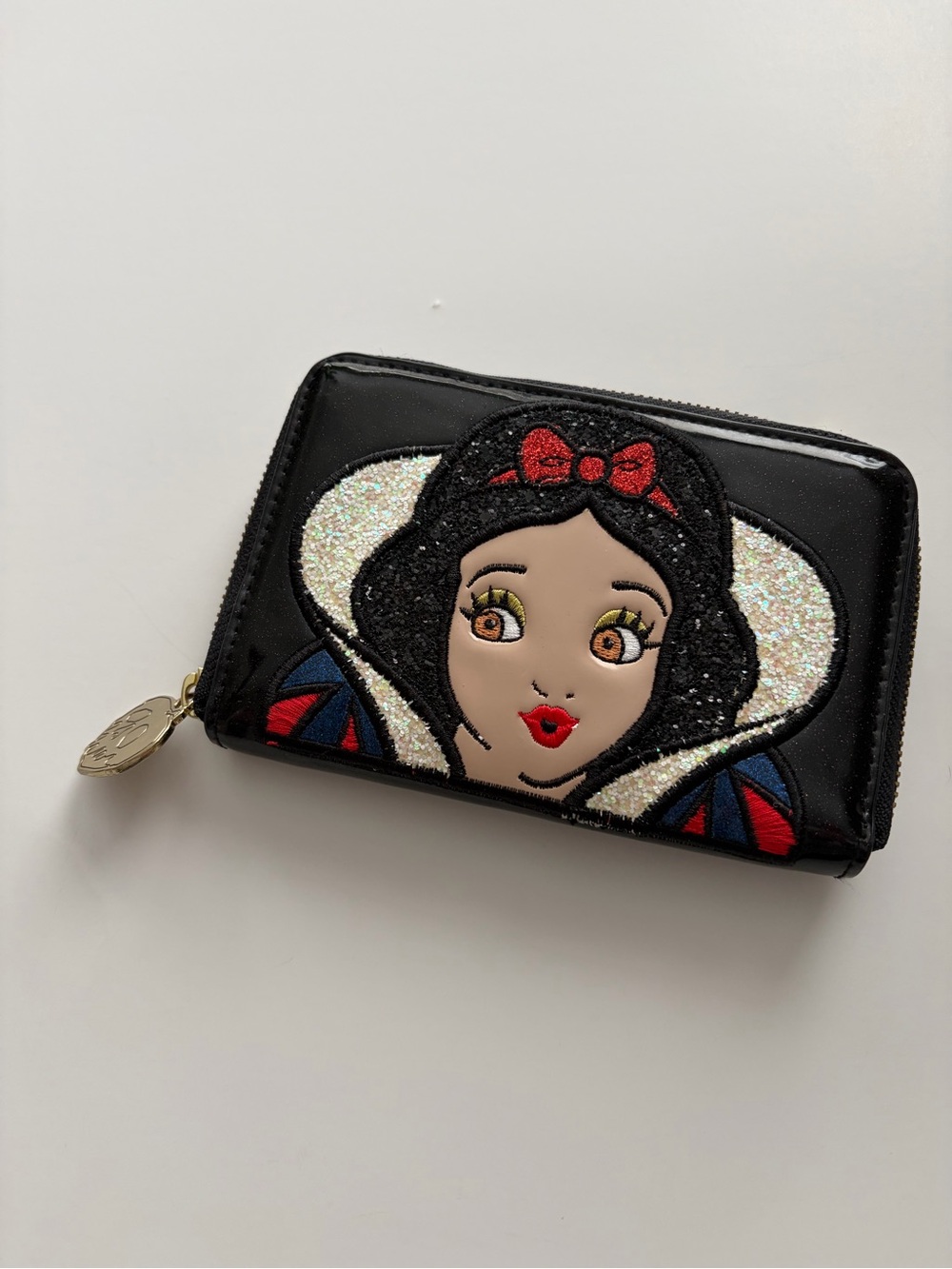 Disney “Danielle Nicole” - Black, Red & White - Snow White Sequined Wallet.